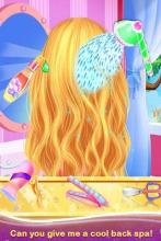 Fashion Hair Saloon - Princess Makeup Salon Games截图2