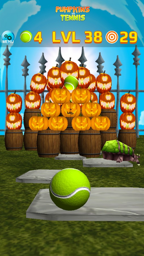 Pumpkin vs Tennis Halloween LE截图2