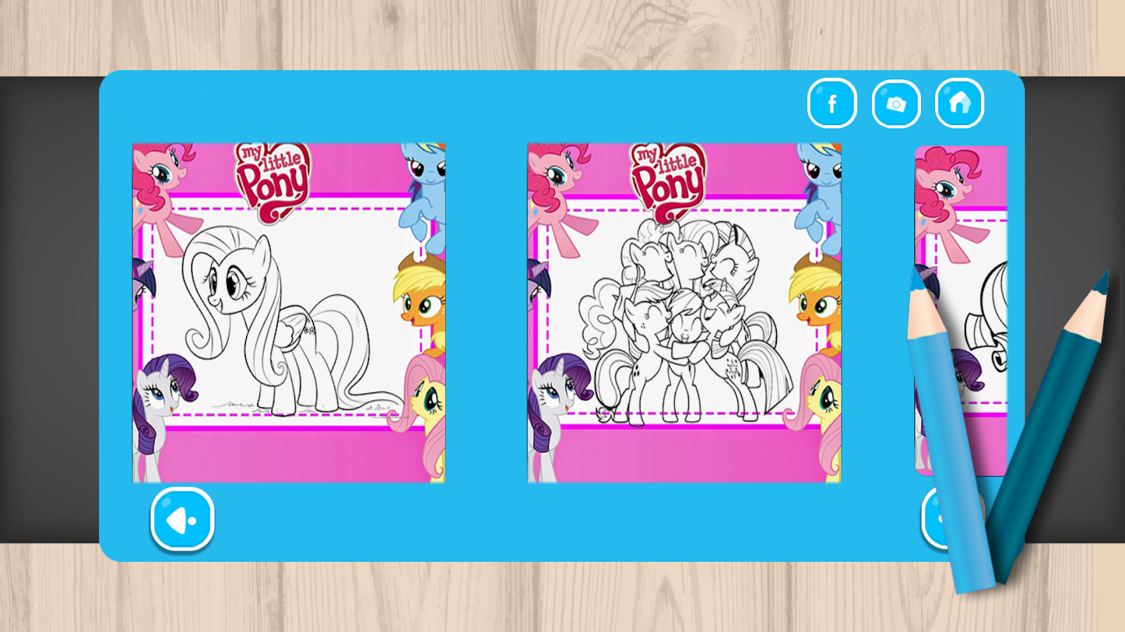 MLP jeux de coloriage pour les enfants截图4