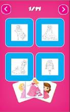 Girl Princess Coloring Book Game截图3