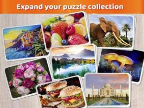 Food Jigsaw Puzzles - Puzzle Games for Memory截图1