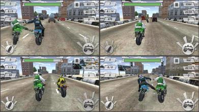 Moto Rash Bike Road Attack 3D 2017截图5