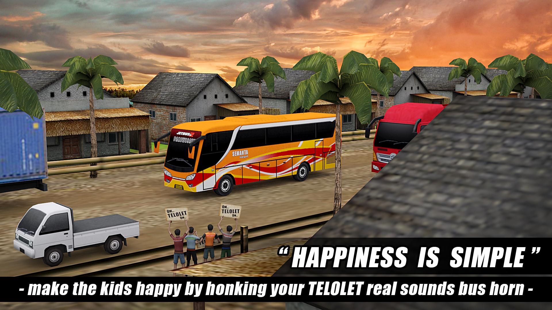 Telolet Bus Driving 3D截图5