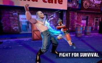 Kung Fu Street Champ - Free Fighting Game 3D截图4