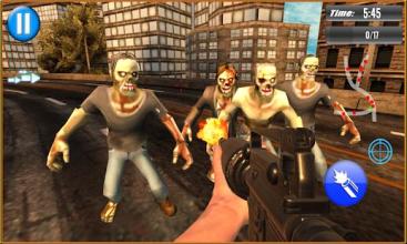 Knife Zombie Stunt Gangster Attack截图4