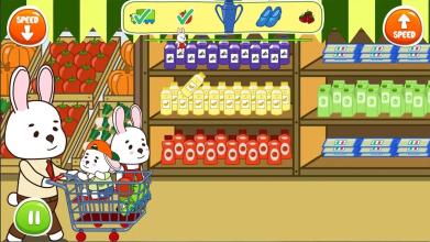 Anime Bunny: Kids supermarket截图5