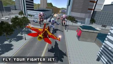 Real Air Robot Fighter jet Transformation Battle截图1