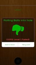 Roll Balls into a hole 2018截图1