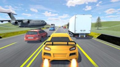 Racing For Car 3D - High Traffic Speed Race截图4