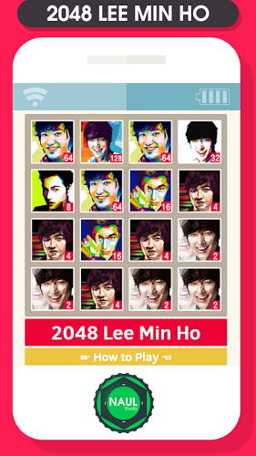 2048 Lee Min Ho Idol Game截图3