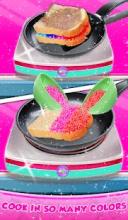 Rainbow Grilled Cheese Sandwich Maker! DIY cooking截图2