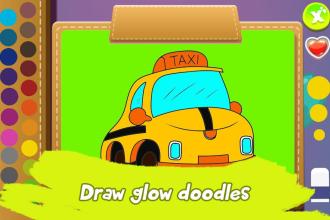 Early childhood education - Car Colouring Games截图1