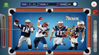 Billiards New England Patriots theme截图4