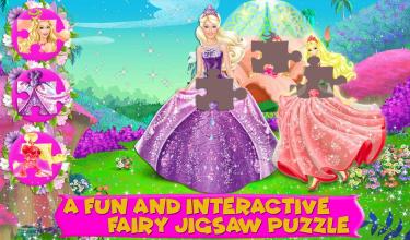 Fairy Princess Puzzle: Toddlers Jigsaw Images Game截图1