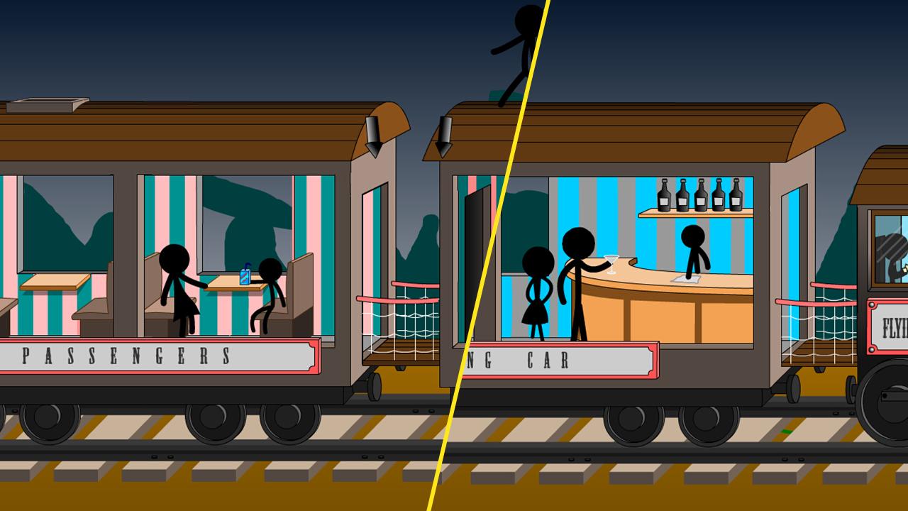 Stickman Death Train截图3