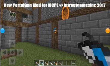 New PortalGun Mod for MCPE截图1