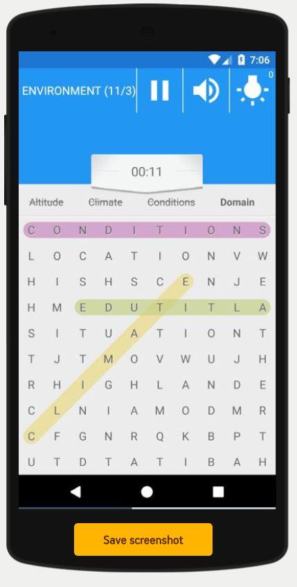 Ultimate Word Search Puzzle截图1