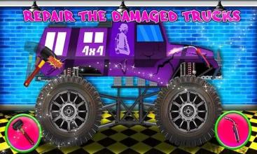 Monster Truck Wash Salon - Car Repair Auto Garage截图3