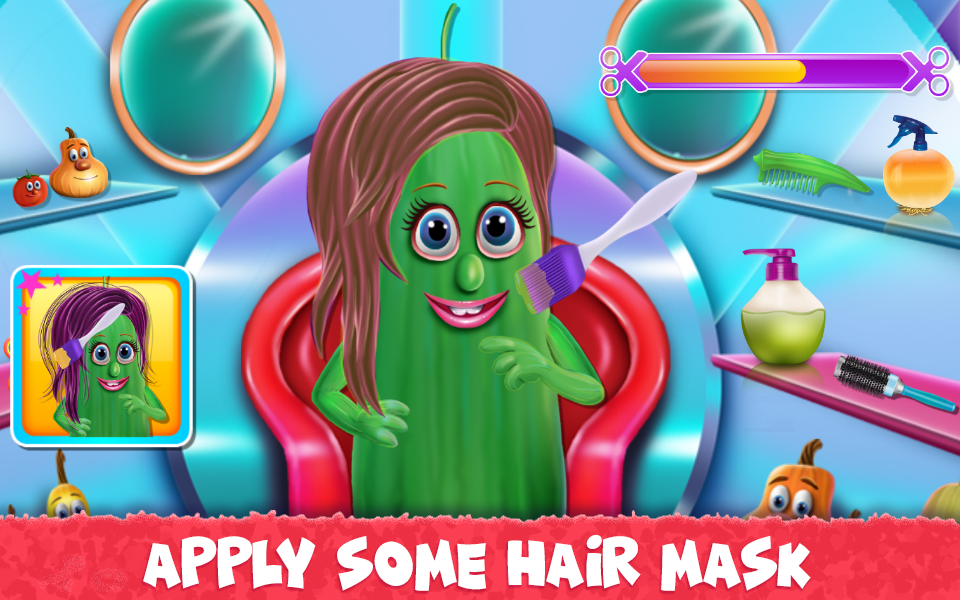 Vegetables at Hair Salon截图2