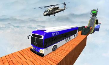 Crazy Bus Driving Game: Impossible Track截图3