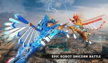 Robot Unicorn Bike Transform Battleground Royale截图4