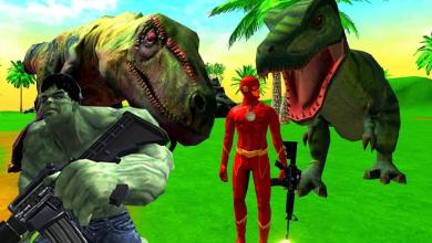 Superhero Dinosaur Hunting: Frontier Free Shooting截图3