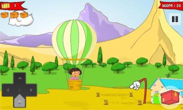 Little Dora Ballon Adventures - dora game free截图5