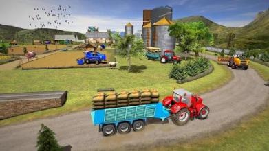 Farming Simulator Game 2018 – Real Tractor Drive截图1
