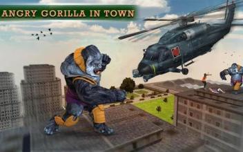 City Smasher Angry Gorilla Simulator: Rampage Game截图3