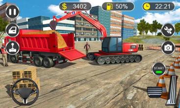 Excavator Simulator 2019 - Heavy Crane Drive截图4