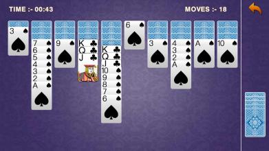 Classic Spider Solitaire Card Game截图2