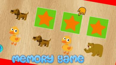 Animal Games (Puzzle, Memory, Sounds And Names)截图3