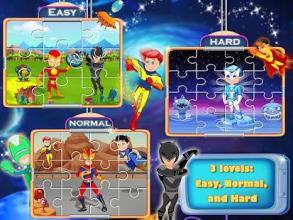 Puzzle Kids Super Hero Shape & Jigsaw Puzzles截图3