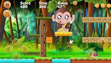 Funky Monkey Course de singe banana截图3