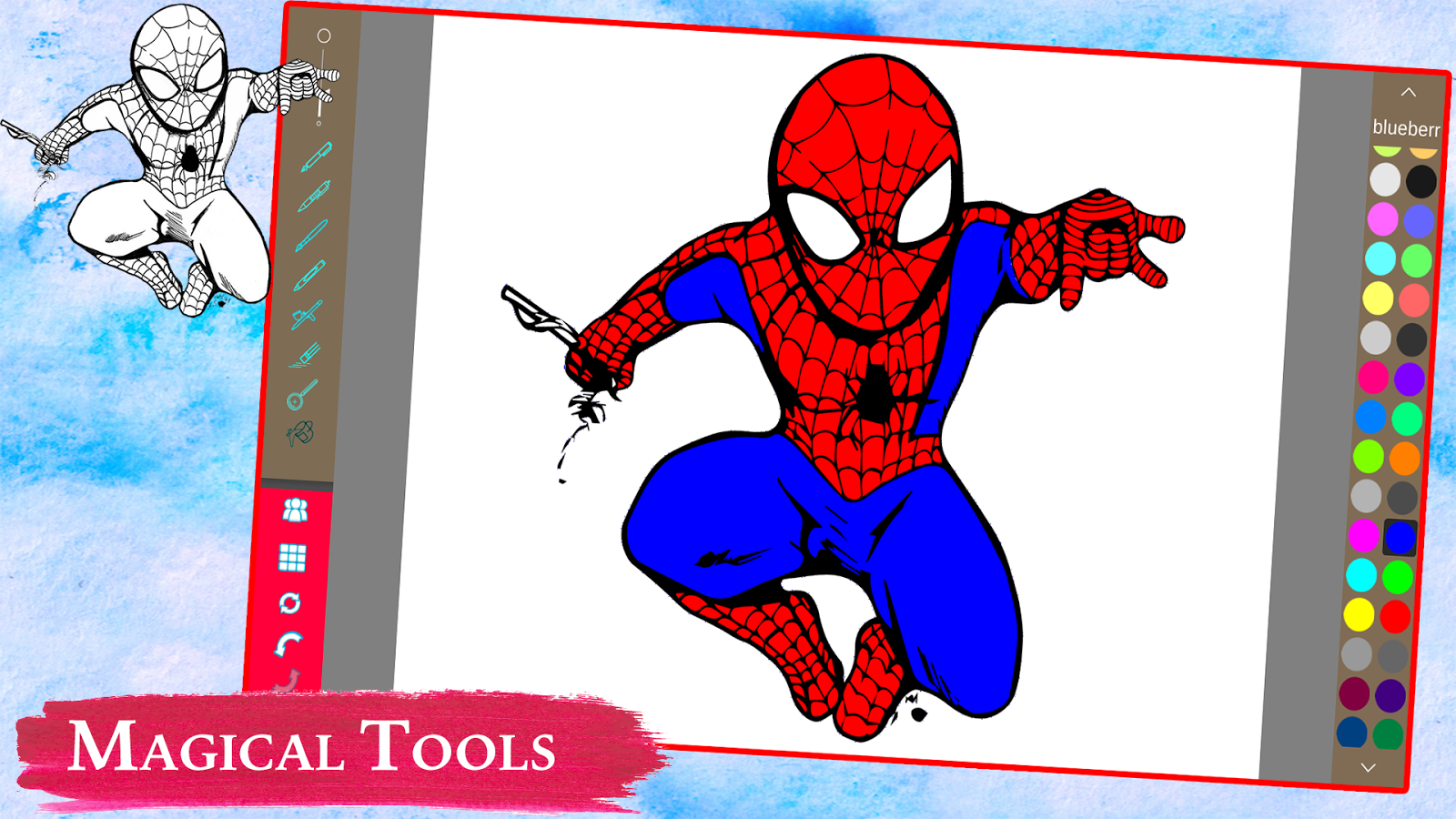 Superheros Coloring Book for kids截图4