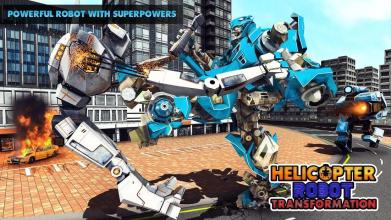 Helicopter Robot Transform 2018 – Robot War Game截图4