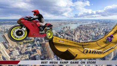 Grand Mega Ramp Bike Racing Impossible Tracks截图1