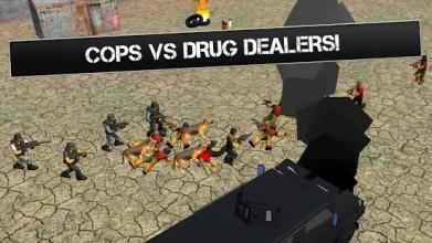 Battle Simulator: Cops vs Drug Dealers截图3