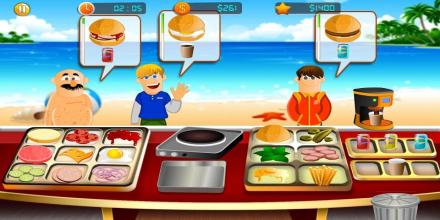 Professional burger shop: Top Burger Master game截图1