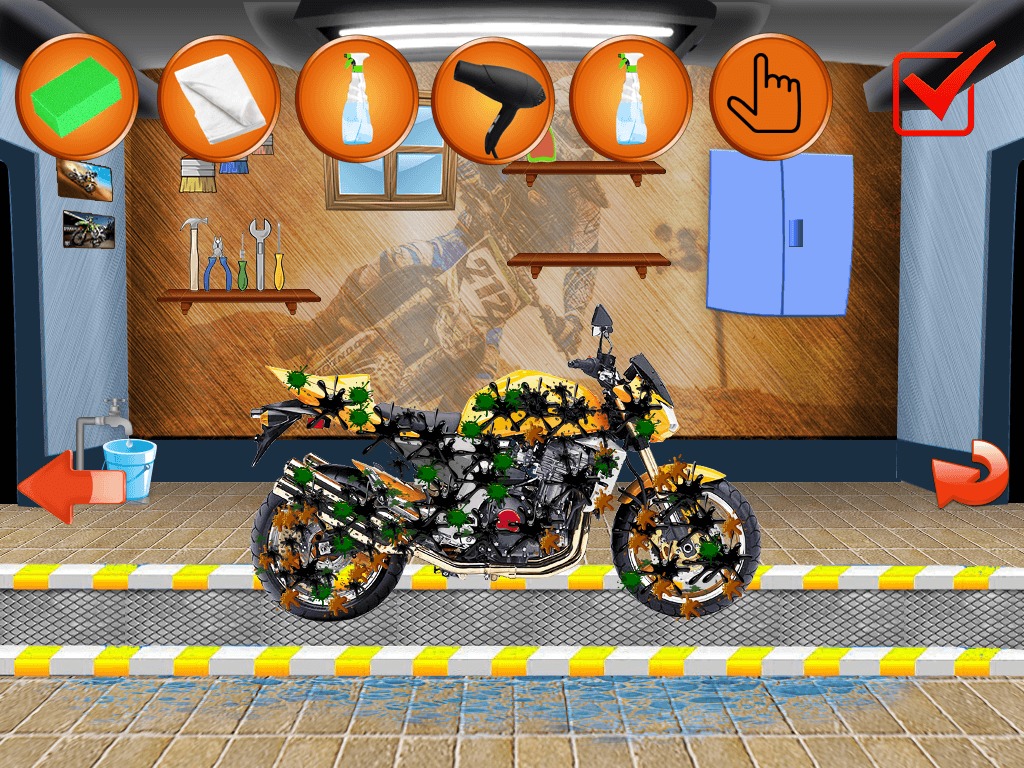 Bike Games - Washing截图3