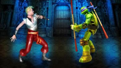 Grand Ninja Shadow Turtle Hero - Town Battle截图2