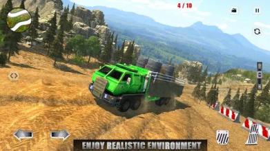 Offroad Trucker Hill Drive: Muddy Driving Sim 2018截图2