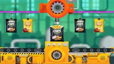 Potato Chips Maker Factory: Snacks Making Game截图5