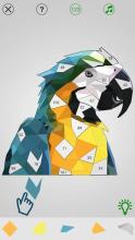 Animal Low Poly Puzzle: Paint By Numbers截图3