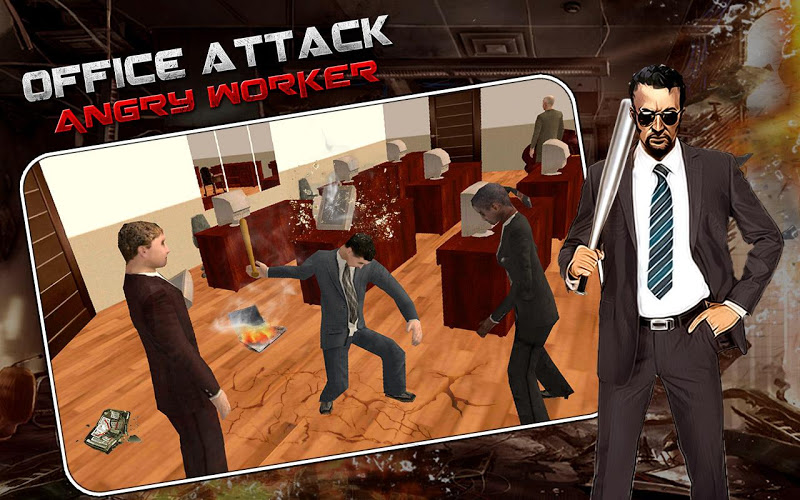 Office Attack : Angry Worker截图5