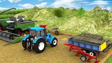 New Village Farming Tractor Parking Game 2018截图3