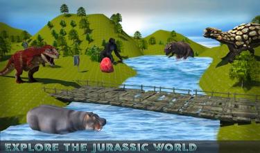 Jungle Dino Truck Transport 3D截图3