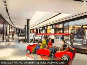 Shopping Mall Radio Taxi: Car Driving Taxi Games截图3