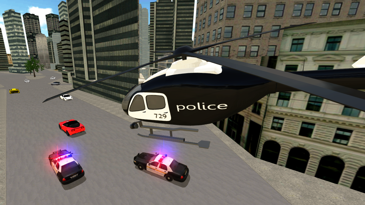 Police Helicopter Simulator截图2