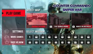 Counter Commando Sniper War截图3